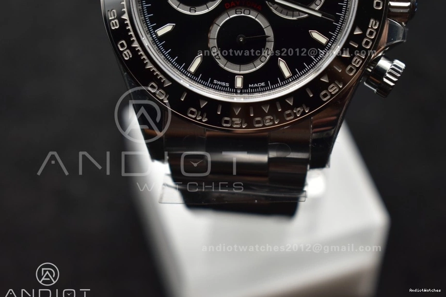 Steel 126500 Dial VSF Daytona Classic 780 Best Black 1:1 Bracelet Edition DD 904L SS on 0511